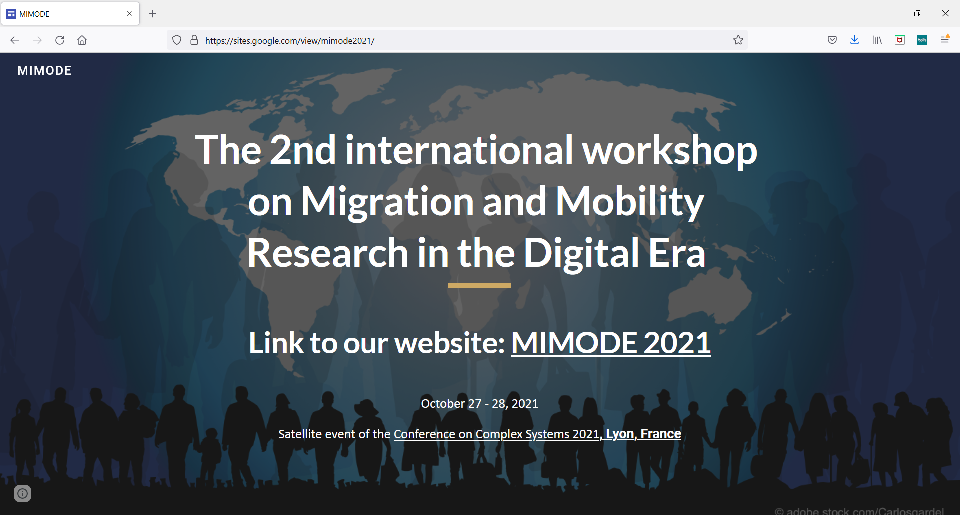 MIMODE conference banner